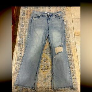 Judy Blue Jeans Women Size 16W Straight Leg